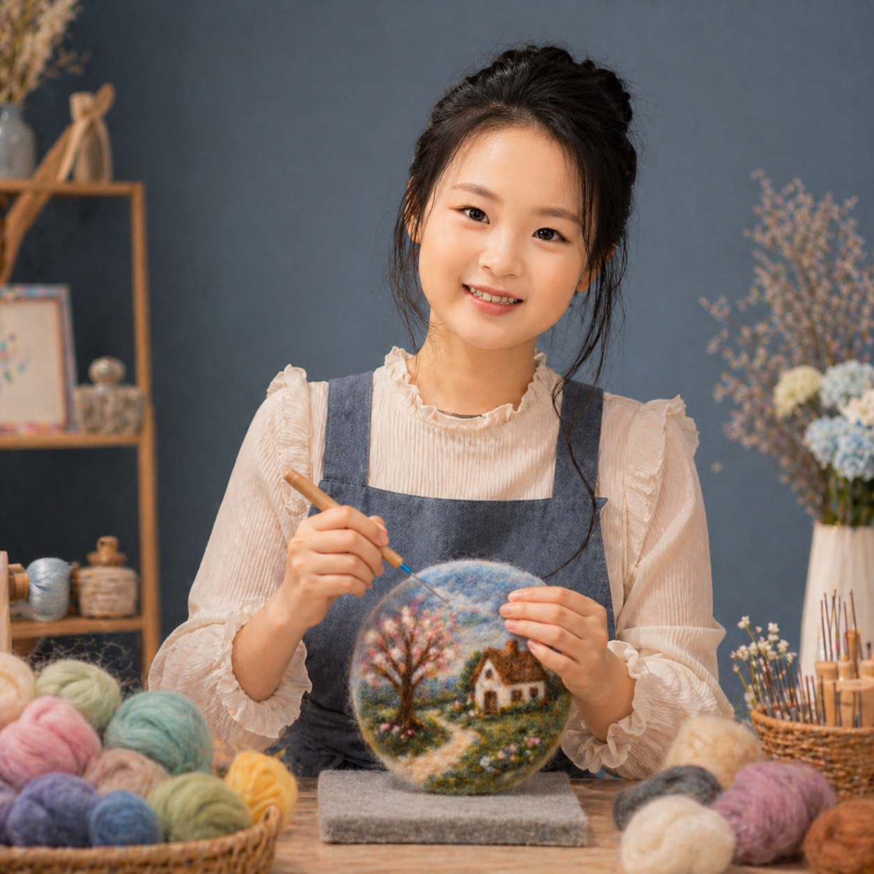 Why does a handmade wool felt portrait take 2-3 weeks? Because the wait is the work. Explore the slow craft movement and what it means for thoughtful