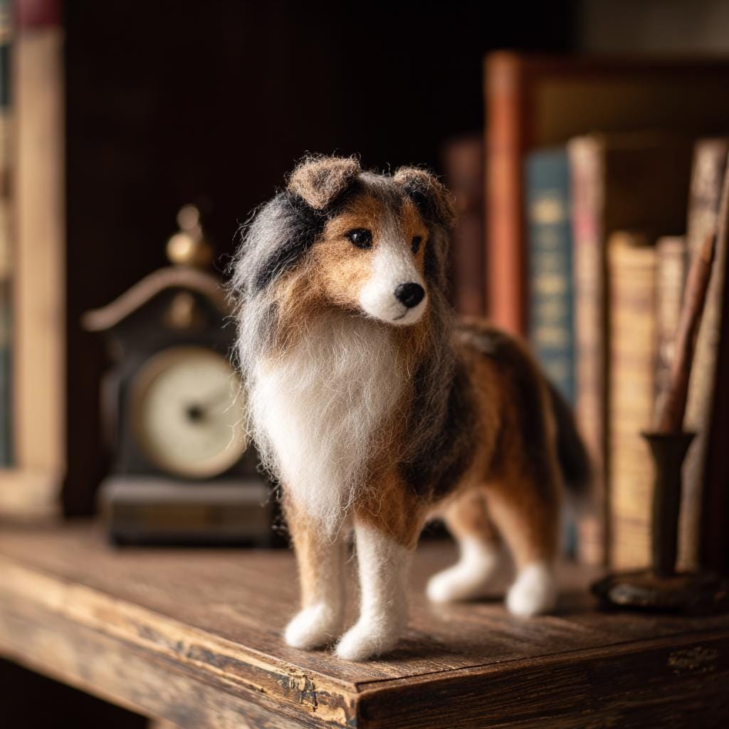 Custom Felted Dog or Cat Figurine – Personalized Wool Pet Memorial Sculpture, Rainbow Bridge Gift for Pet Owners