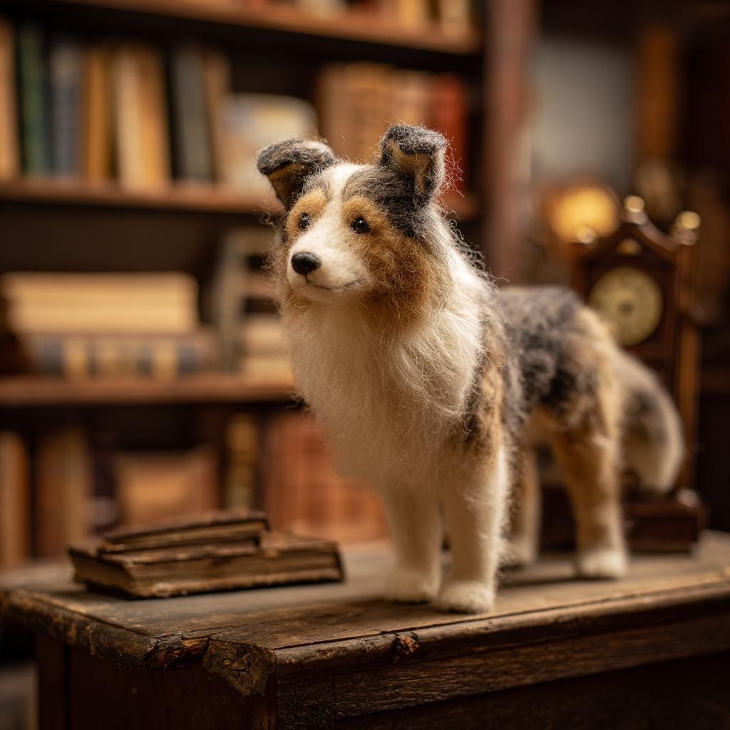 Custom Felted Dog or Cat Figurine – Personalized Wool Pet Memorial Sculpture, Rainbow Bridge Gift for Pet Owners