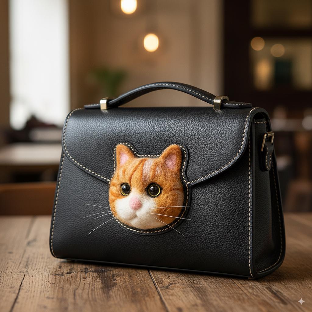 Custom Pet Portrait Needle Felting Kit: DIY Dog Cat Memorial Keepsake