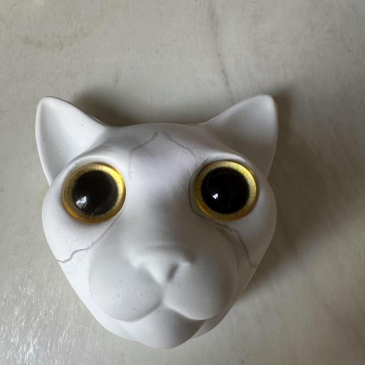 Custom Pet Needle Felting Kit: DIY Wool Dog Cat Portrait with Glass Eyes