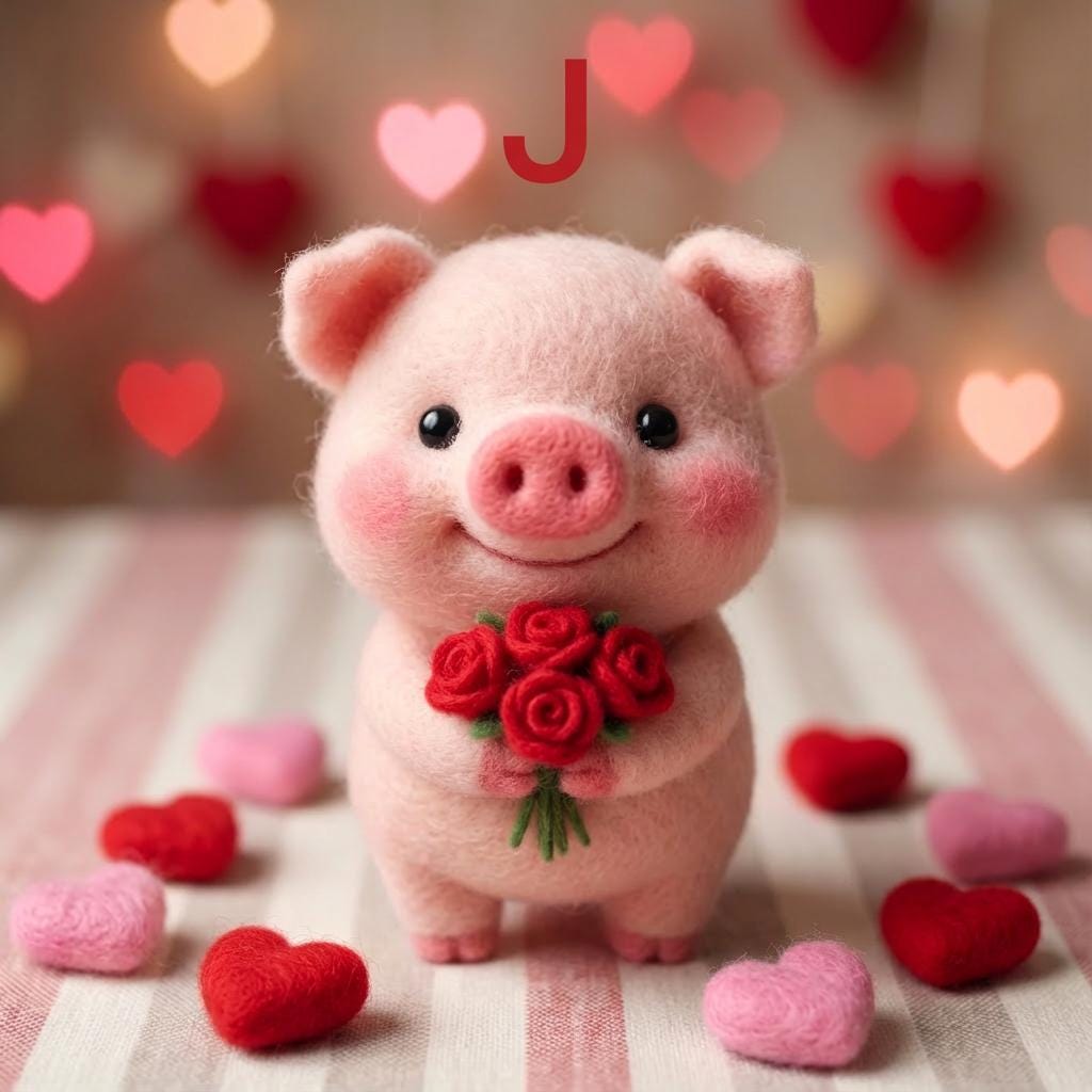 Needle felted pig figurine by wwwilovefelt, handmade wool sculpture, whimsical home decor, perfect gift for mom